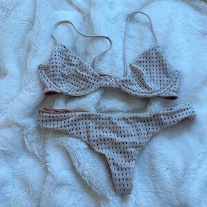 Acacia Swimwear Foam Mesh Manhattan Top Hookipa Bottom Set